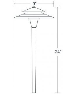 Encore LEDAL-02-B-LED Path Light 